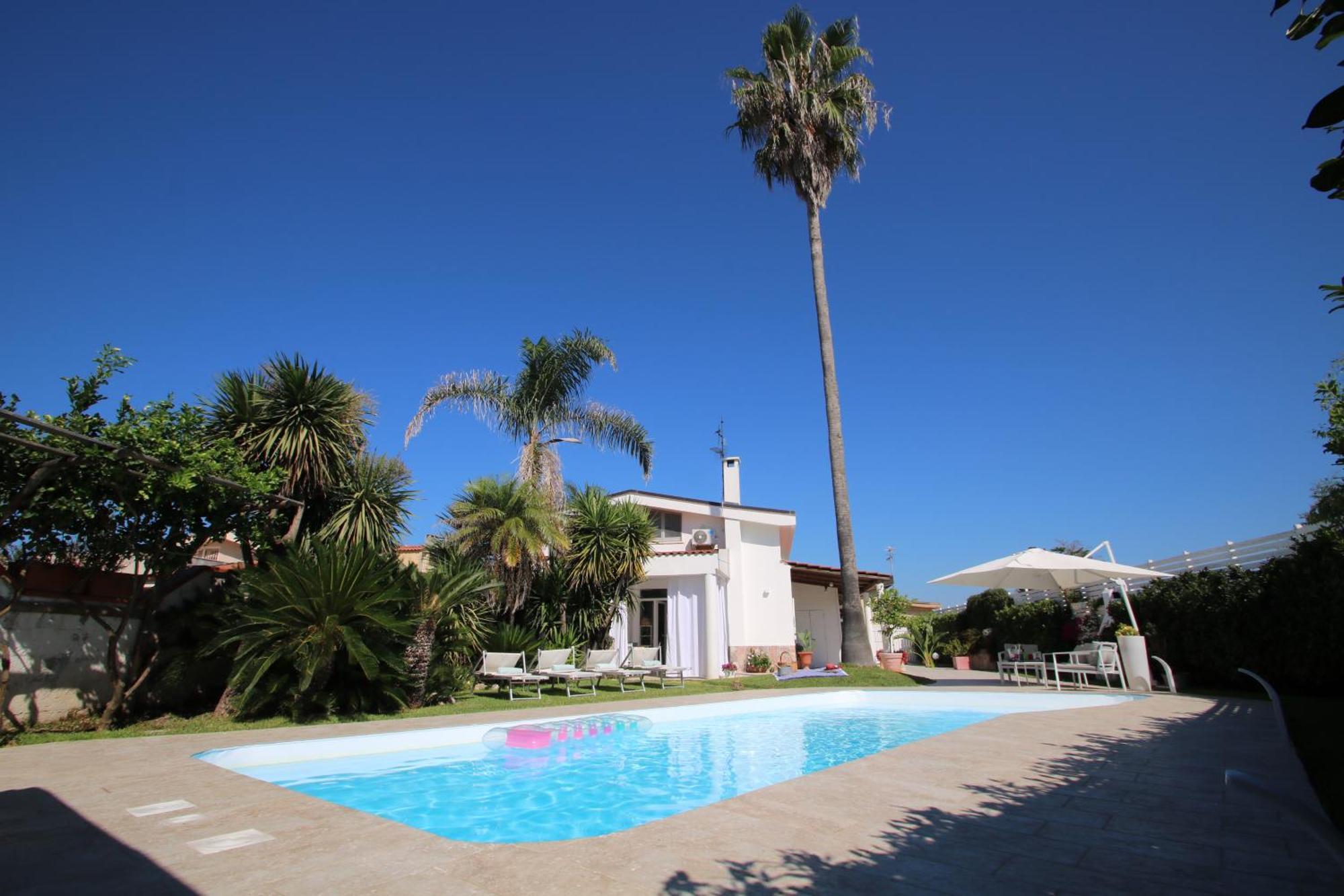 Edri Beach House - Villa Con Piscina Pontecagnano Exterior foto