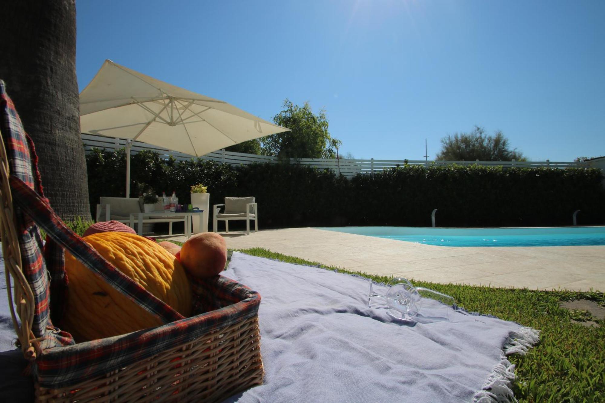 Edri Beach House - Villa Con Piscina Pontecagnano Exterior foto