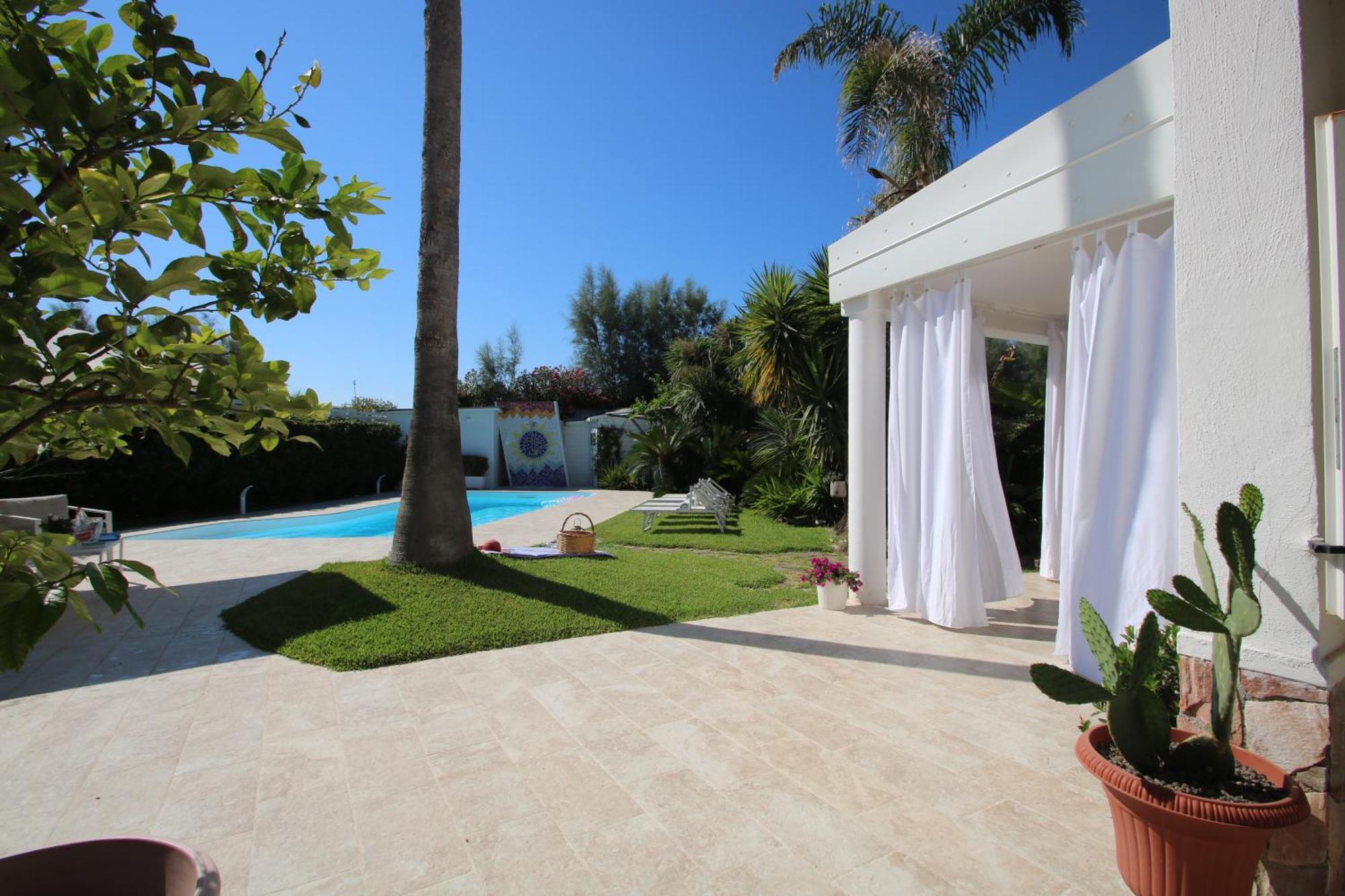 Edri Beach House - Villa Con Piscina Pontecagnano Exterior foto