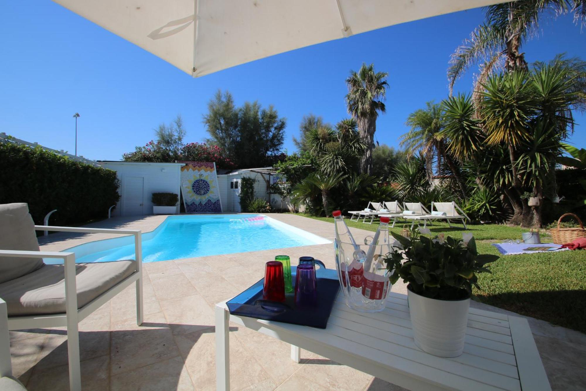 Edri Beach House - Villa Con Piscina Pontecagnano Exterior foto